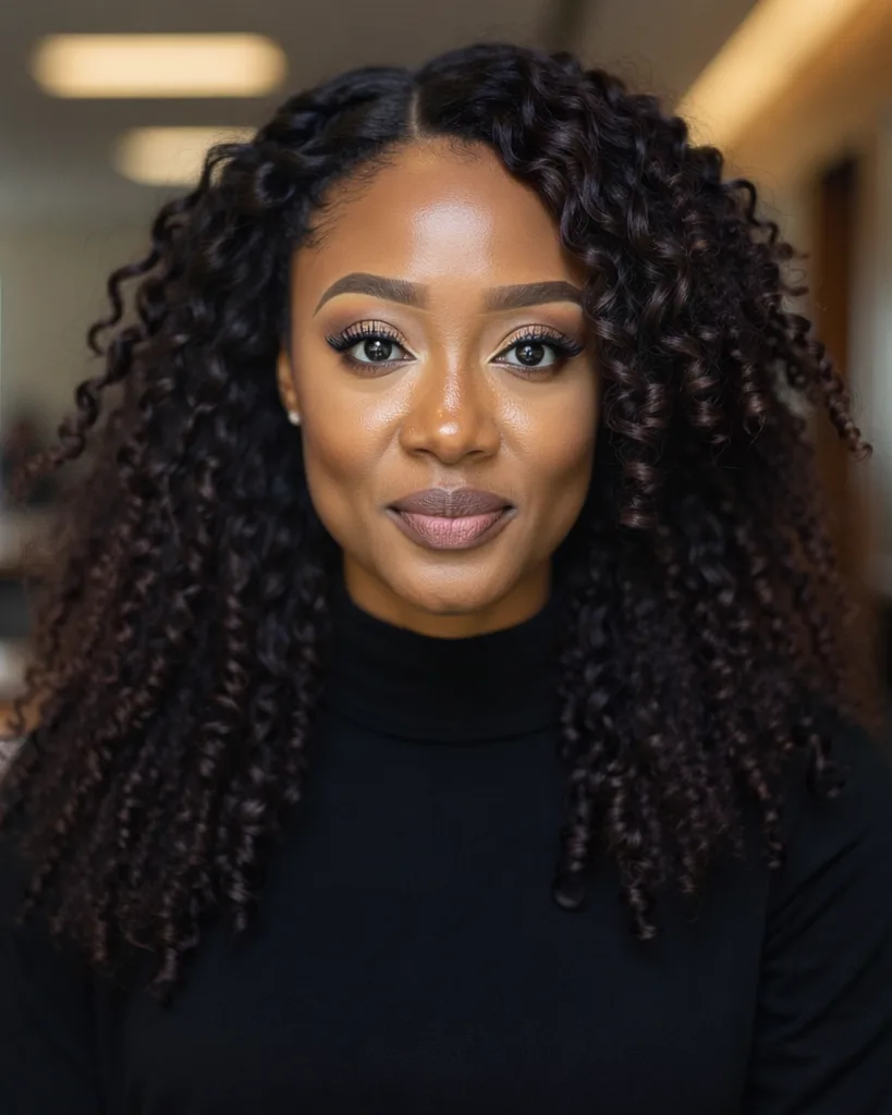 Yasmine Seidu in a warm studio workspace